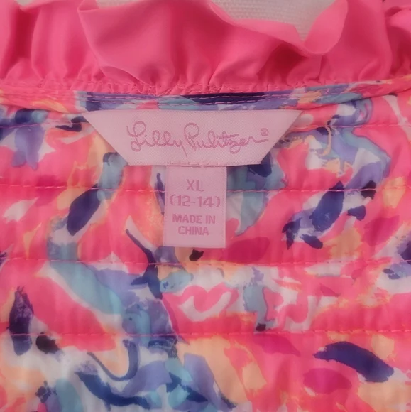 Lilly Pulitzer Girls Vest - Picture 3 of 3